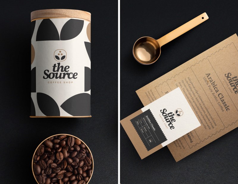 Thiết kế bộ nhận diện thương hiệu cà phê thế nào?
