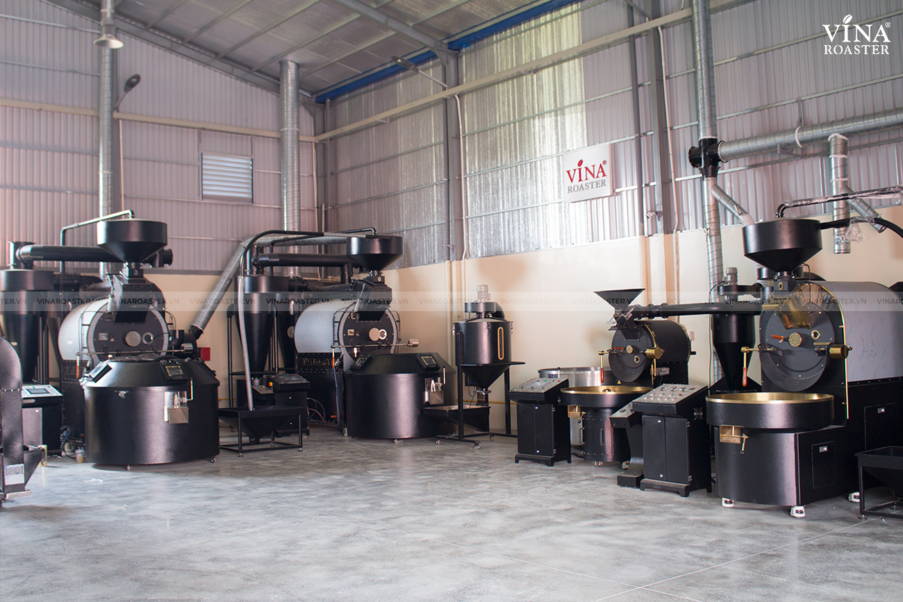 Set-up xưởng rang xay và sản xuất cà phê