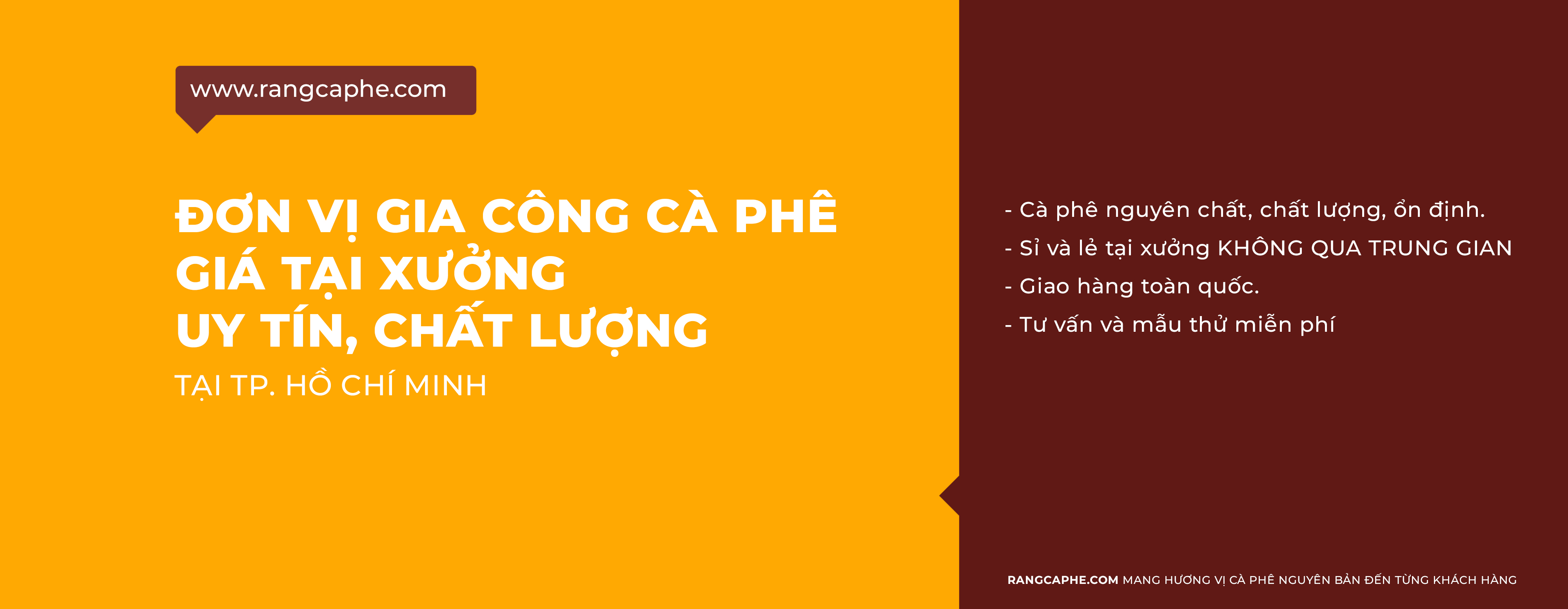 Rang gia công cà phê giá tại xưởng