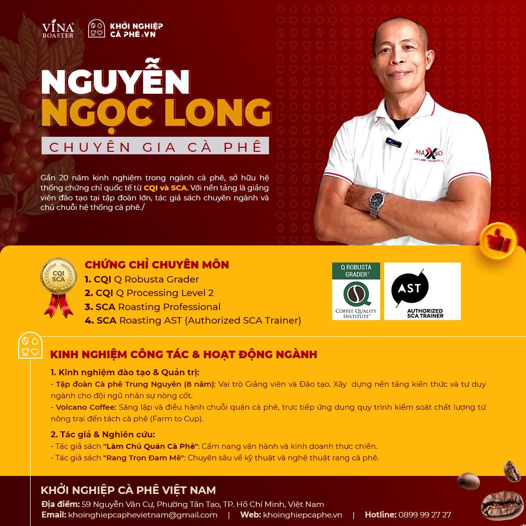 Nguyên Ngọc Long - Chuyên gia cà phê